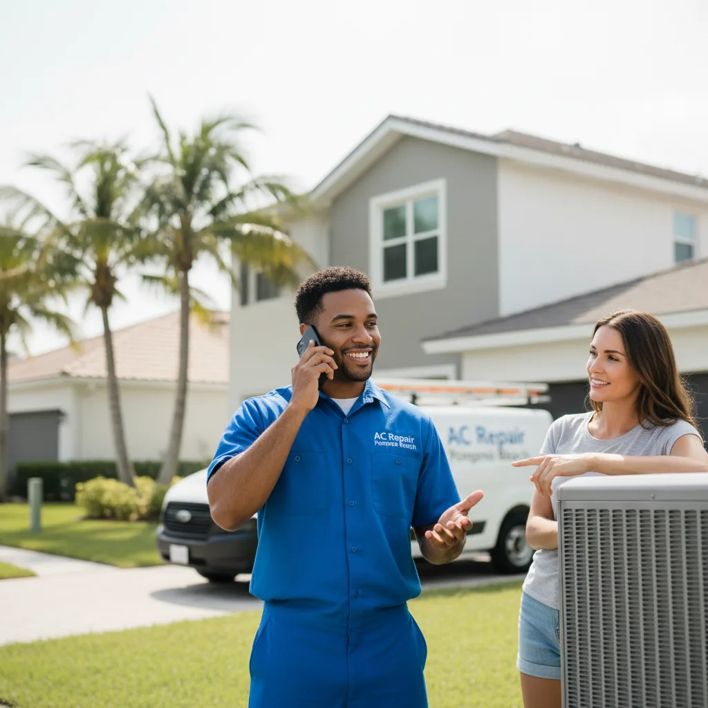 AC Repair Pompano Beach customer support in New Salem